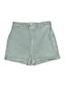 Ann Taylor LOFT Solid Teal Shorts Size 8 - photo 1