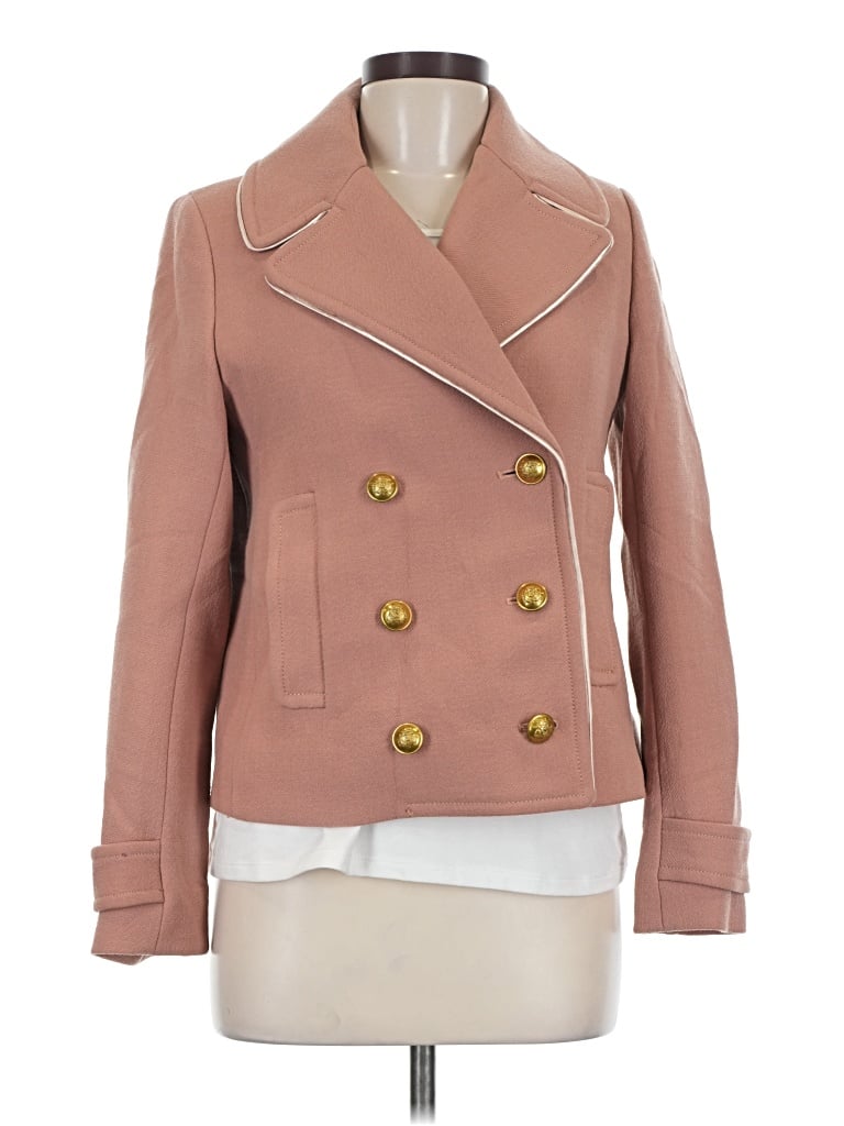Pre-owned Jcrew Jacket In Tan