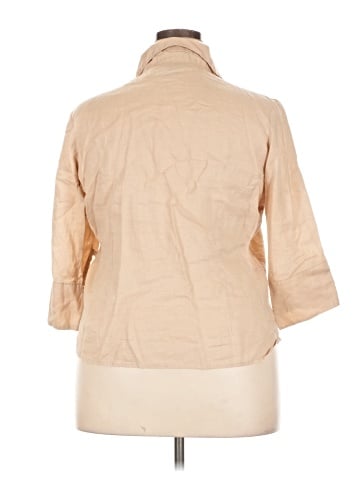 Marianne 3/4 Sleeve Button-Down Shirt (view 2)