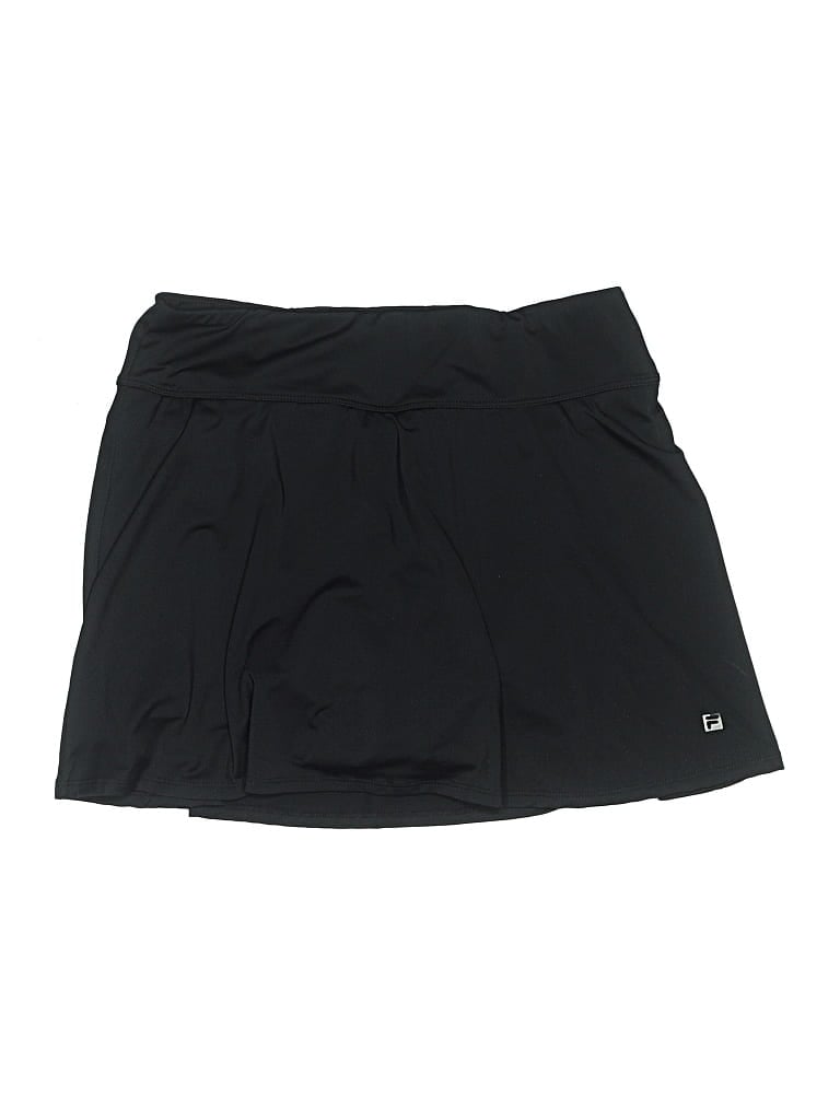 Pre-owned Fila Active Skort In Black