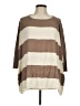 Moth Stripes Brown Poncho Size M - photo 1