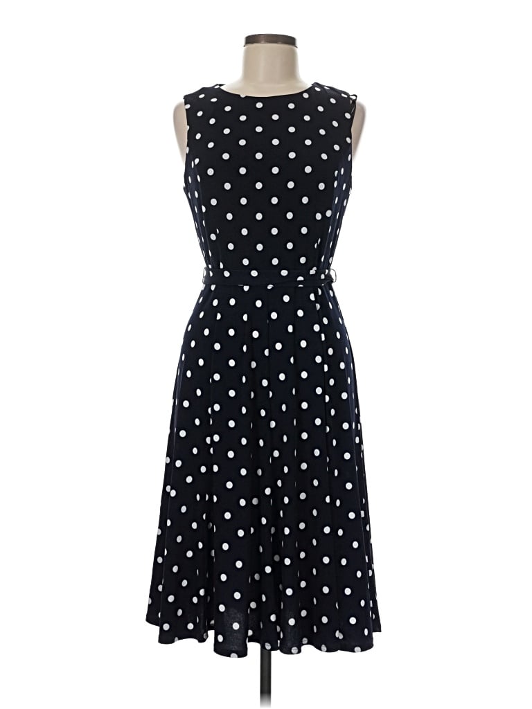 Pre-owned Christopher & Banks Casual Dress In Black