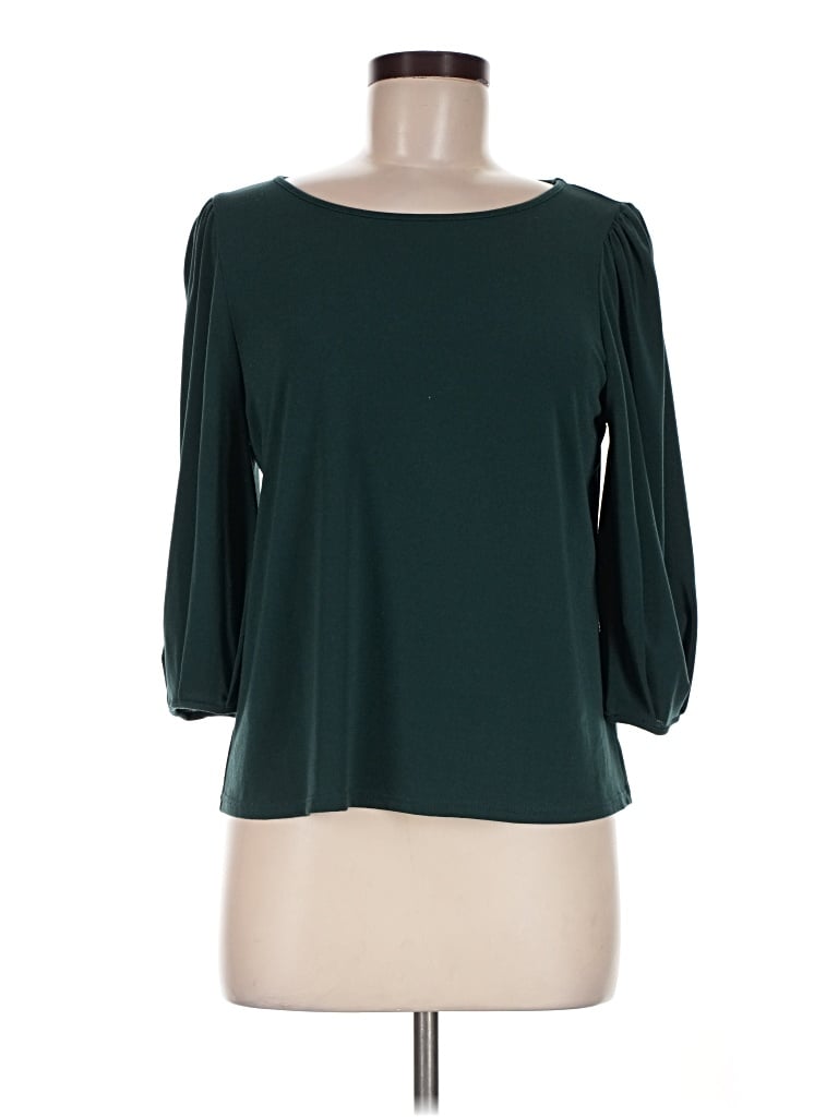 Pre-owned Green Envelope 3/4 Sleeve T-shirt In Green