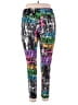 Rouge Print Black Active Pants Size 2X - photo 2