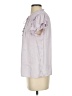Paige 100% Polyester Purple Short Sleeve Blouse Size S - photo 5