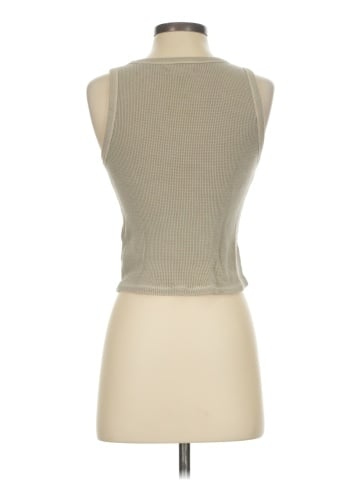 Madewell Waffle Knit Scoop Crop Tank (view 2)