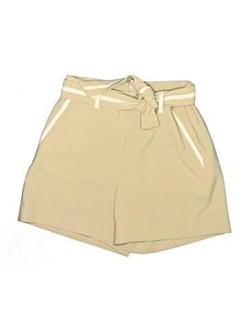 White House Black Market Khaki Shorts (view 1)