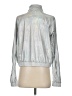 Forever 21 Metallic Silver Track Jacket Size S - photo 2