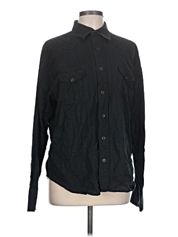 Utility Long Sleeve Button-Down Shirt (view 1)