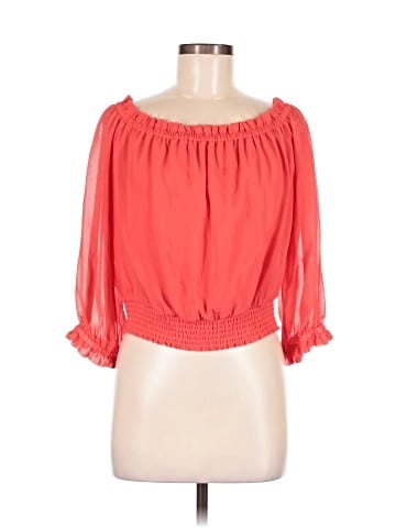 Bebe 3/4 Sleeve Blouse (view 1)