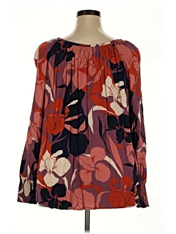 Terra & Sky Long Sleeve Blouse (view 2)