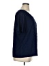 TanJay 100% Polyester Blue Short Sleeve Top Size XL - photo 4