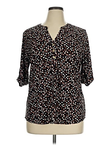 Anne Klein 3/4 Sleeve Blouse (view 1)