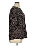 Anne Klein Polka Dots Black 3/4 Sleeve Blouse Size XL - photo 4