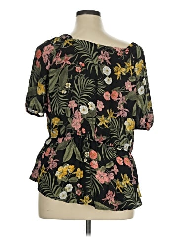 Liz Claiborne Short Sleeve Blouse (view 2)