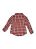 Old Navy 100% Cotton Plaid Red Long Sleeve Button-Down Shirt Size 3T - photo 2