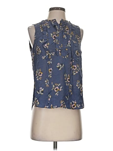 Rebecca Taylor Sleeveless Silk Top (view 1)