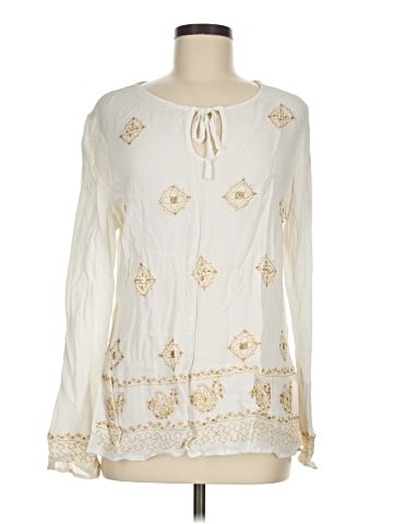 White Stag Long Sleeve Blouse (view 1)
