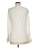 White Stag 100% Rayon Ivory Long Sleeve Blouse Size M - photo 2