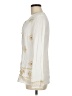 White Stag 100% Rayon Ivory Long Sleeve Blouse Size M - photo 5