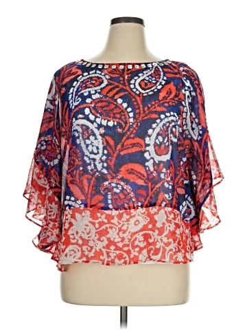 Ruby Rd. 3/4 Sleeve Blouse (view 1)