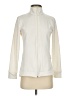 T by Talbots Solid Ivory Track Jacket Size XS - photo 1