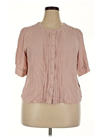Liz Claiborne Short Sleeve Blouse (view 1)