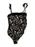 Pink Blush 100% Polyester Print Black One Piece Swimsuit Size Med Maternity - photo 2