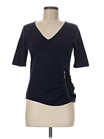 August Silk 3/4 Sleeve Top (view 1)
