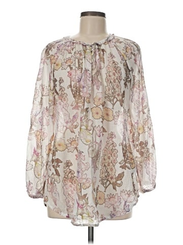 Raquel Allegra Long Sleeve Blouse (view 1)
