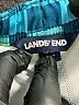 Lands' End Argyle Blue Board Shorts Size 10 - 12 - photo 3