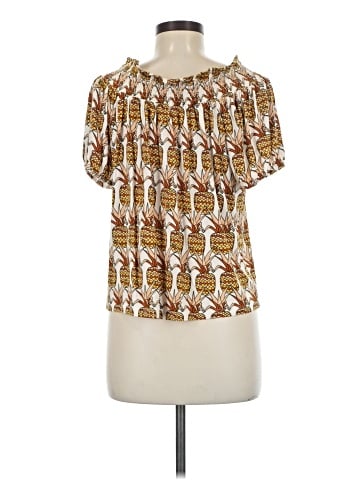 Porridge Short Sleeve Blouse (view 2)