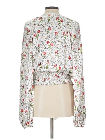 Topshop Long Sleeve Blouse (view 2)