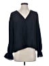 Joie Blue Long Sleeve Blouse Size S - photo 1
