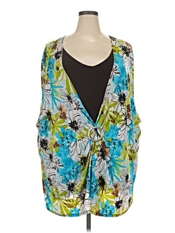 Maggie Barnes Sleeveless Blouse (view 1)