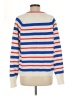 Lands' End 100% Cotton Stripes White Pullover Sweater Size M - photo 2