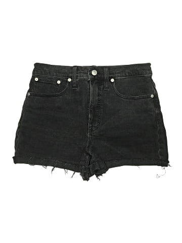 Madewell High-Rise Denim Shorts in Lunar Wash (view 1)
