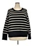 Cable & Gauge Stripes Black Pullover Sweater Size 3X - photo 1