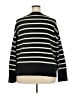 Cable & Gauge Stripes Black Pullover Sweater Size 3X - photo 2
