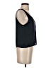 Final Touch 100% Polyester Black Sleeveless Top Size S - photo 4