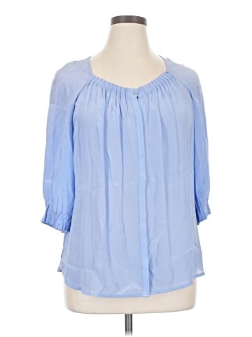Robert Graham 3/4 Sleeve Silk Top (view 1)