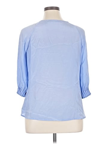 Robert Graham 3/4 Sleeve Silk Top (view 2)