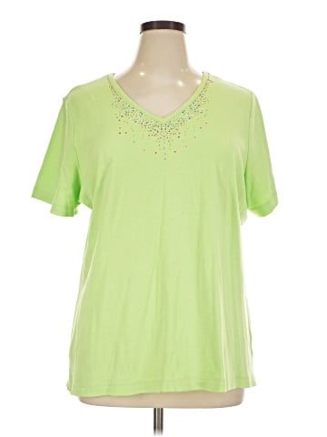 Quacker Factory Short Sleeve Top (view 1)