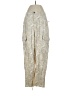 Cotton On 100% Cotton Paisley Ivory Cargo Pants Size 4 - photo 1