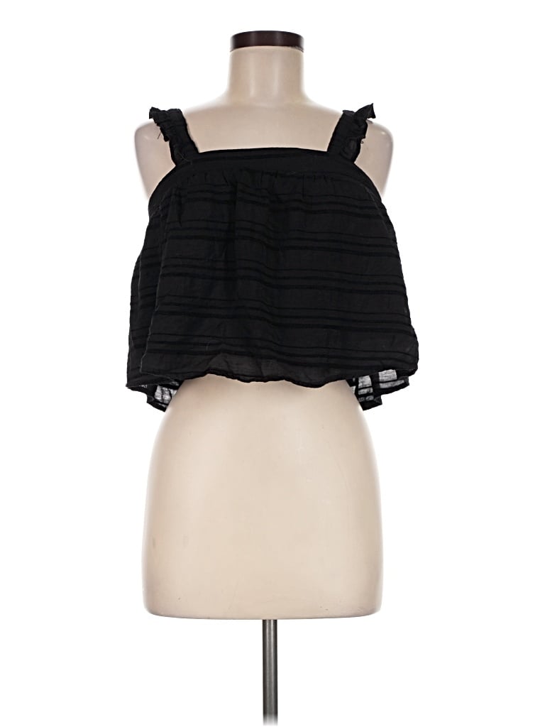 Pre-owned Altar'd State Sleeveless Blouse In Black