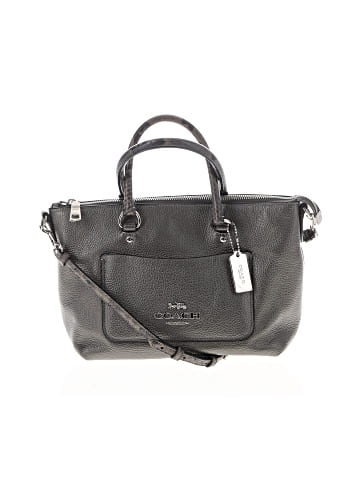 Coach Factory Leather Satchel (view 1)