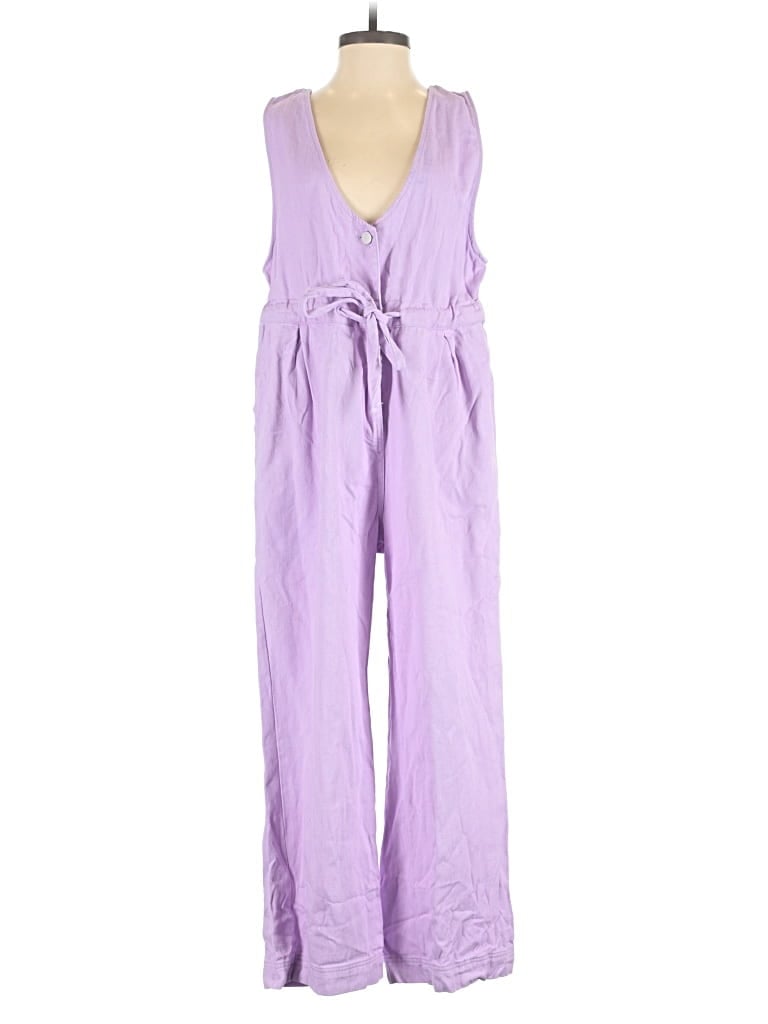 Pre-owned Double Zero Jumpsuit In Purple