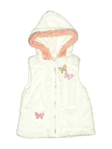Little Lass Faux Fur Vest (view 1)