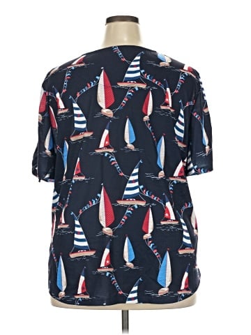 Allison Daley Short Sleeve Blouse (view 2)