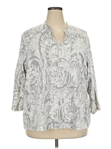 Ruby Rd. 3/4 Sleeve Blouse (view 1)